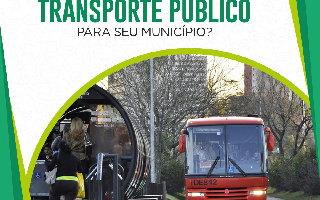 Qual a IMPORTÂNCIA DO TRANSPORTE PÚBLICO para seu município?